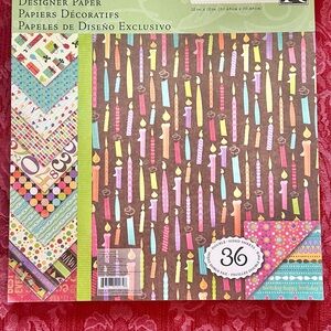 Colorful Designer Paper Pack by K&Company